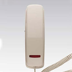 Cetis Inc 20521 | Scitec 205T Trimline Telephone, Ash, Single-Line, Corded with Message Waiting Light