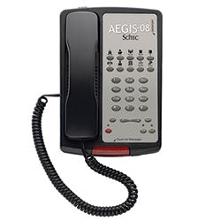 Cetis Inc 88102 | Scitec Aegis-10S-08 Black, Single-Line Corded, Speakerphone