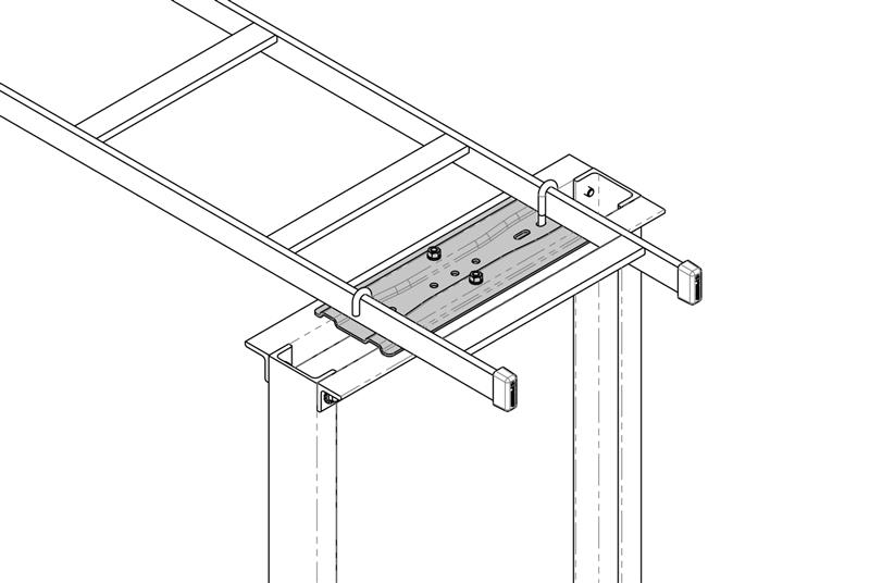 Chatsworth 11911-E12 | Cable Runway Wall To Rack Kit