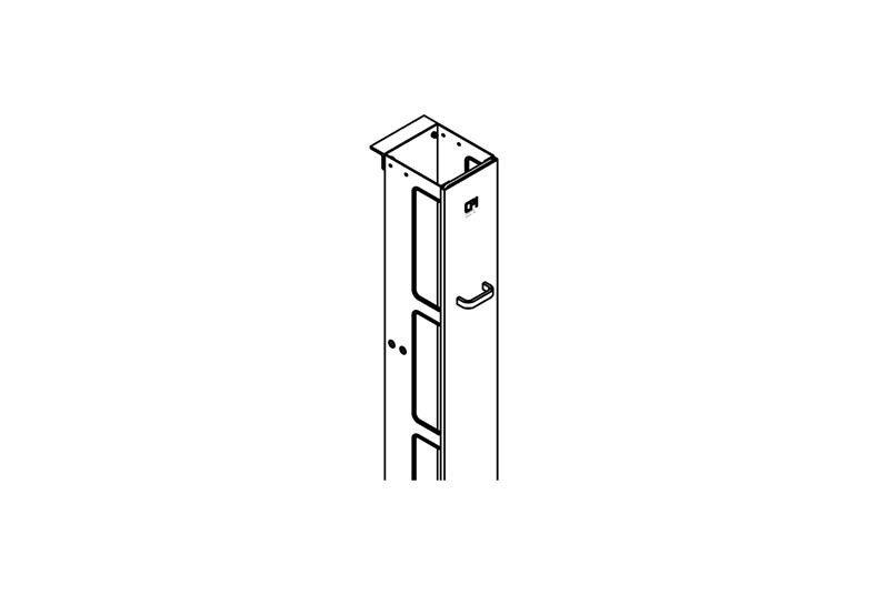 Chatsworth 11922-708 | Vertical Cabling Section Cover
