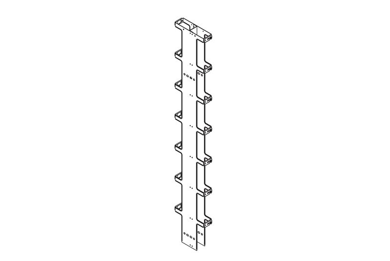 Chatsworth 12096-E03 | Double-Sided Narrow Vertical Cabling Section