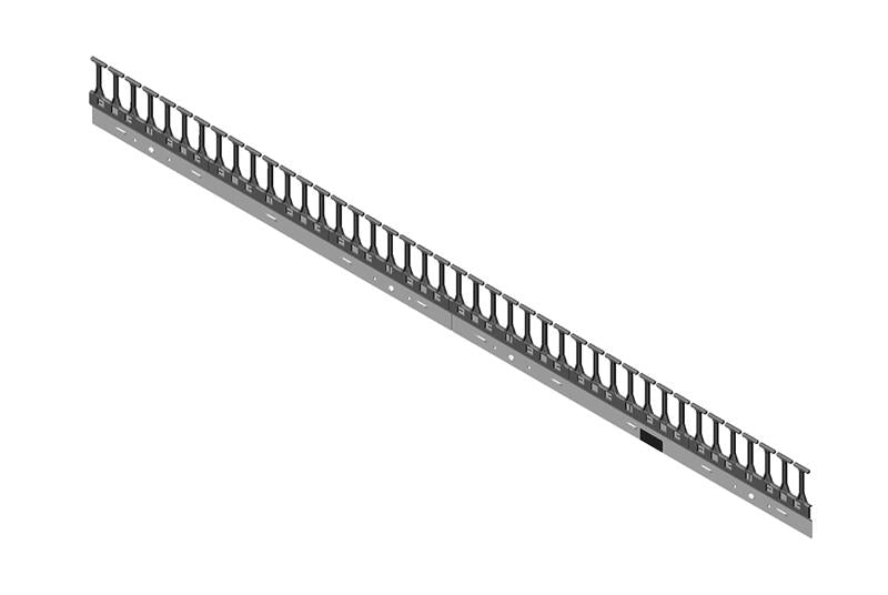 Chatsworth 37850-C03 | RMR Modular Enclosure Short Finger Cable Manager for Multi-Mount Rails