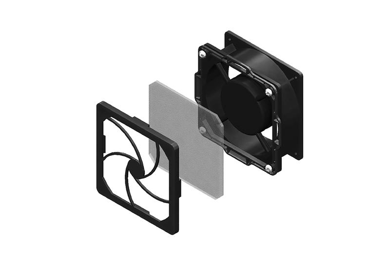 Chatsworth 40975-002 | Low-Decibel Dual-Fan and Filter Kit for CUBE-iT Wall-Mount Cabinet