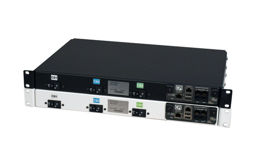 Chatsworth EA-6287-C | Switched Pro eConnect PDU; Black; 1U; L21-30 Input; Locking (9) C19 Outlets; 8.6kW