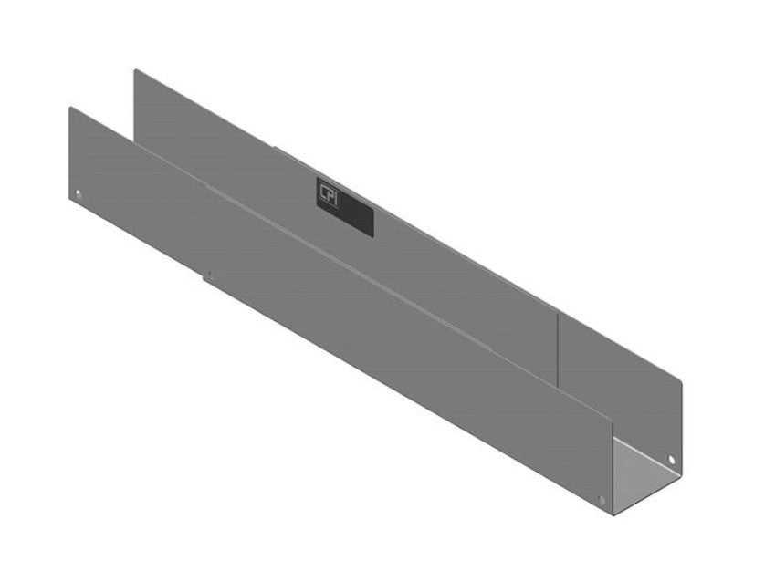 Chatsworth Products 14485-E00 | Cable Manager; Front-to-Rear; 3.76'' (96 mm) W x 30.75'' (781 mm) D; Glacier White