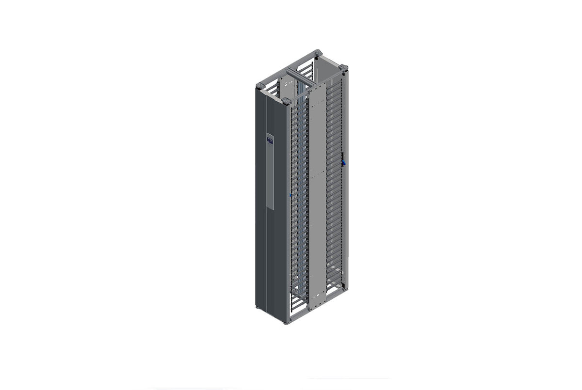 Chatsworth Products 32641-E03 | Motive Double-Sided Vertical Cable Manager, Glacier White