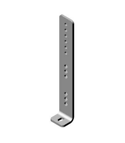 Chatsworth Products 60507-E06 | Combination Elevation Kit for Wire Basket Tray and CPI Cable Runway, Non-Zeta Cabinets; 4"- 6"H; Glacier White