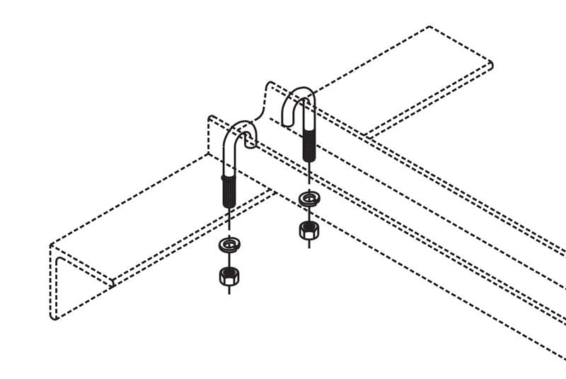 Chatsworth 11303-000 | J-Bolt Kit 1/4-20