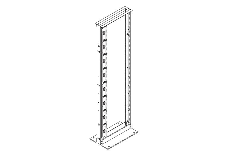 Chatsworth 13044-703 | Panel Adapter with Cable Management