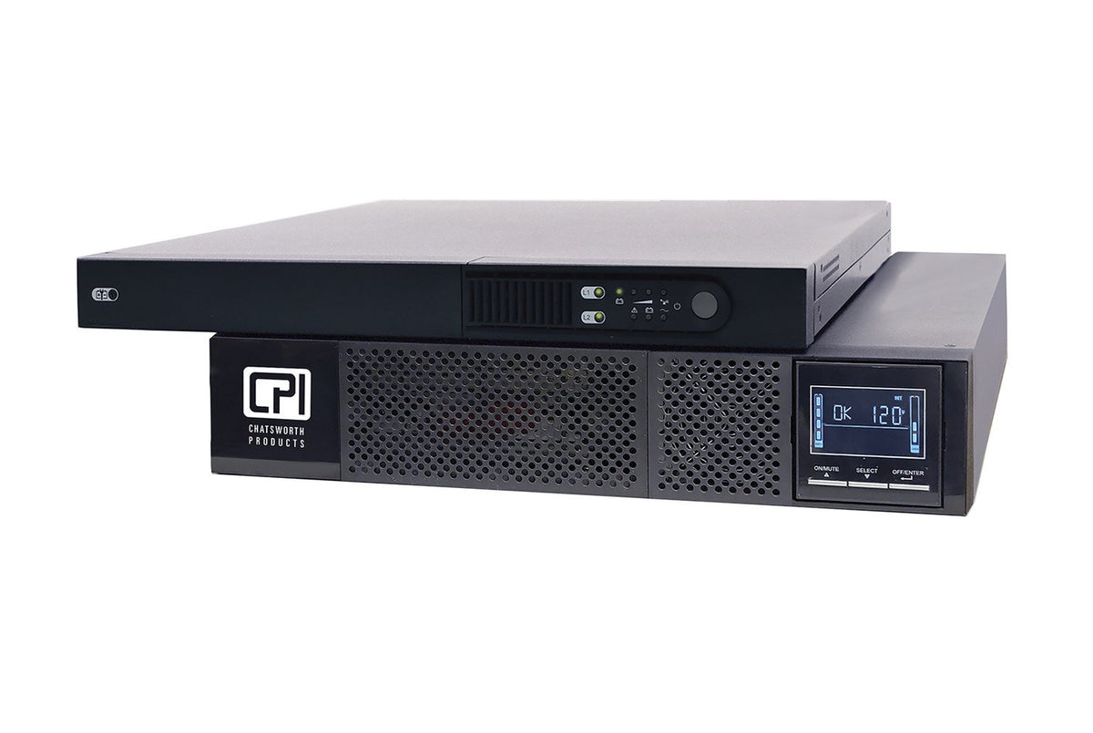 Chatsworth Products VD1500A | 1500VA/1450W Lead Acid Online UPS 2U Single-Phase 120V 3 min Full Load Runtime