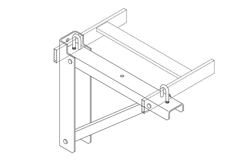 Chatsworth 11746-E12 | Triangular Support Bracket, Glacier White