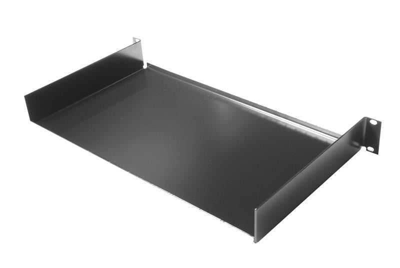 Chatsworth 12291-701 | 10"Deep Shelf, 2U x 17.25"W (438.2 mm) x 10"D (250 mm), Black