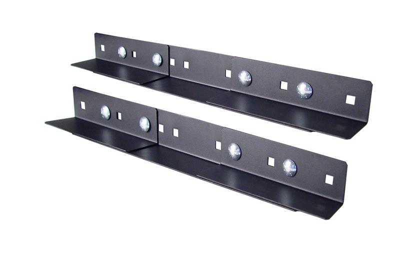 Chatsworth 15235-704 | Adjustable QuadraRack/ServerRack Equipment Support Rail, 30.51"D to 34.45"D (775 mm - 875 mm), Black