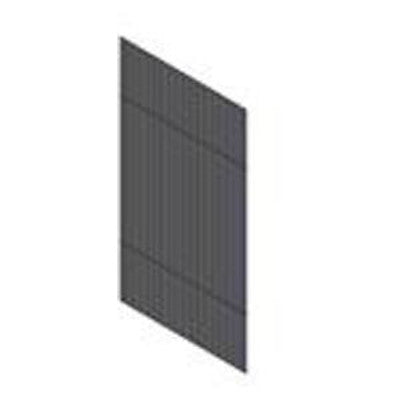 Chatsworth 33005-001 | Polycarbonate Panel from Build To Spec Kit and Full Height Cabinet Blanking Panel, Pack of 2