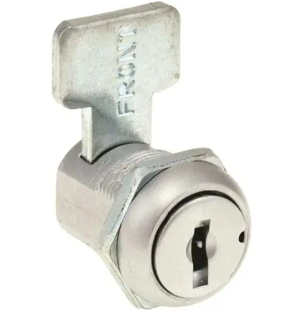 Chicago Lock C1974 KD 99131 | Disc Drawer Bolt-Type Lock, US26D Satin Chrome, Dimensions, Steel