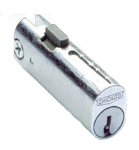 Chicago Lock C5002LP KA 1X20 | Filing Cabinet Lock, US26D Satin Chrome, Key Code