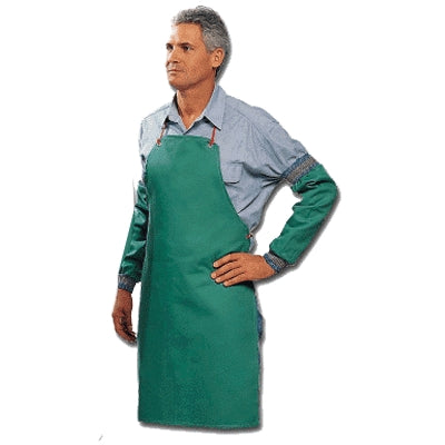 Chicago Protective Apparel 536-GR-29-2 | Protective Apparel Cotton Apron, 29"W X 36"L