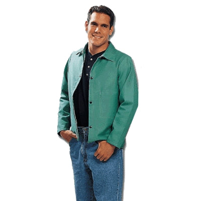Chicago Protective Apparel 600GR2XL | Protective Apparel Flame-Resistant Cotton Jacket, 2X-Large