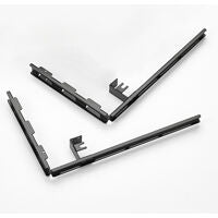 Chief Manufacturing CSACB2 | Mounting Bracket for Strut Channel, Black