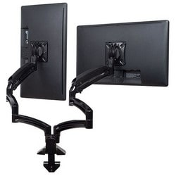 Chief Manufacturing K1D230B | Monitor Mount, Dual, Landscape/Portrait, 13 Inch Height Adjustment, 28.1 Inch Extension