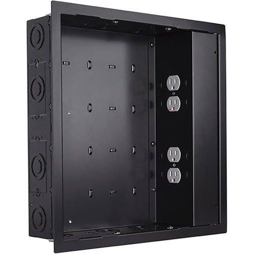 Chief Manufacturing PAC526FBP4 | In-wall Storage Box, 4 Receptacle Filter & Surge