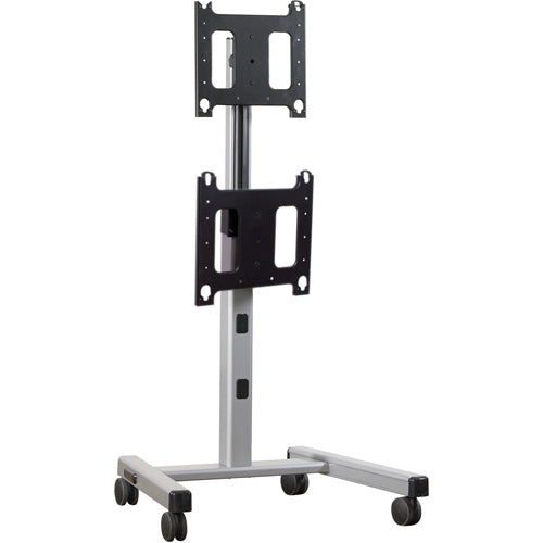 Chief Manufacturing PAC720 | TV Mount Display, Dual, Vertical, 16.3 Inch Width x 7 Inch Depth x 15.6 Inch Height, Black