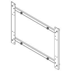 Chief Manufacturing PSB2536 | Flat Panel Interface Bracket, Custom, 18.75 Inch Height, Black
