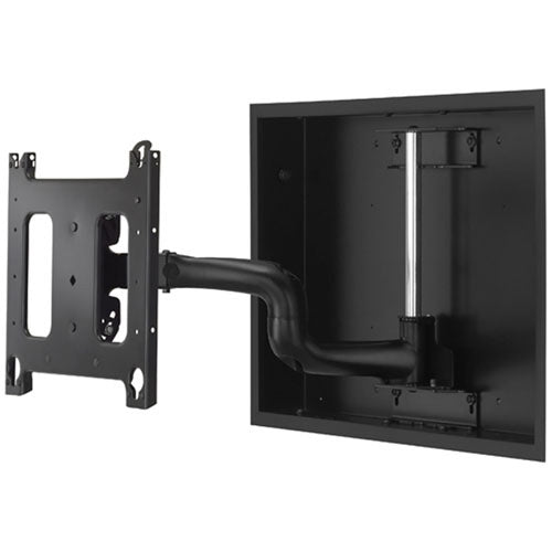 Chief Manufacturing PWRIW2000B | TV Mount, In-Wall Swing Arm, Large Low-Profile, Landscape/Portrait, 30 Inch Width x 4.5 Inch Depth x 20 Inch Height