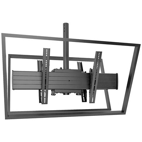 Chief Manufacturing XCB7000 | TV Mount, X-Large, Fusion, Flat Panel, Single Back to Back Display, Ceiling, +7.5/-20 Degree Tilt