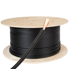 Cleerline Technology Group 2ACS50125OM3PE | Cable, 2 Fiber, OM3, Polyethylene, Black