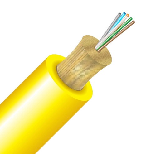 Cleerline Technology Group 6D9125SMOS2P | Cable, OS2, Yellow, 6 Fibers