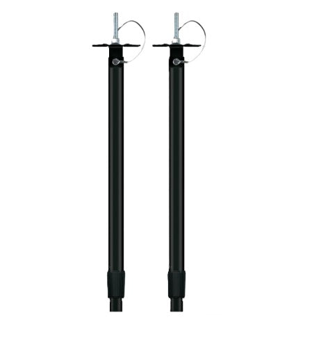 Clinton Electronics CE-CP8B-2PK | 8? Telescoping Ceiling Mount Camera Pole