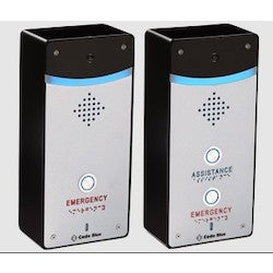 Code Blue CBCE00003 | Speakerphone, Dark Gray, 10-1/4 in. H, 4-3/4 in. W, 2-7/8 in. D, Connectivity: VoIP, NEMA 3