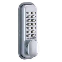 Codelocks Llc CP161-5SS | Mechanical Lock Trim Plate, 2-1/8" Hole, Stainless Steel, For CL500 Series Lock