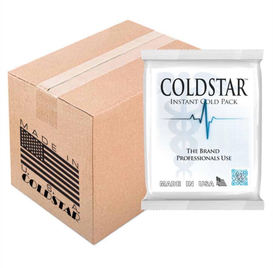 Coldstar International 010210 | Kwik Kold Instant Ice Packs, 5" X 7", 48/Case