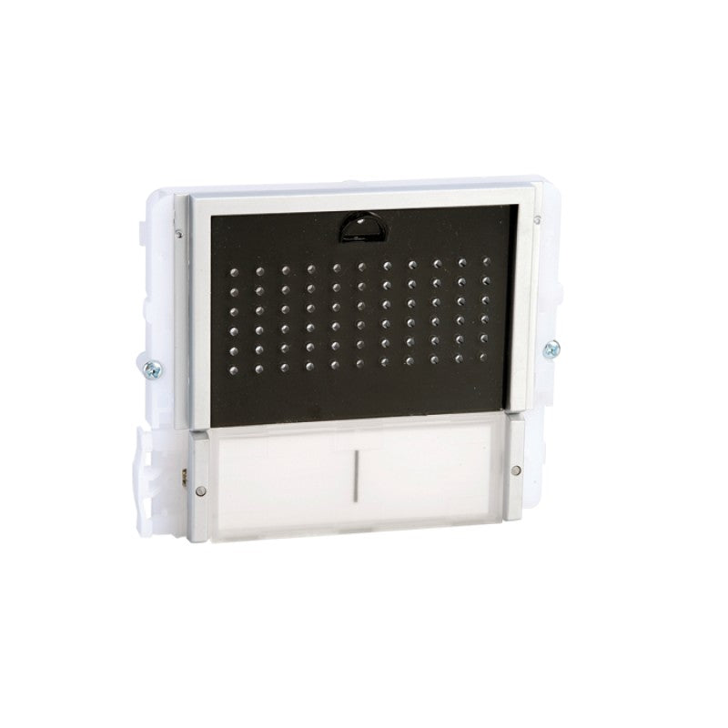 Comelit 33402 | iKall Speaker Holder (Black) With 2 Push Buttons Use With: 1621, 1622, 1682