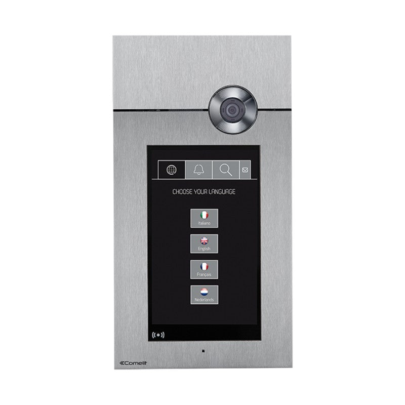 Comelit 3453S | Stainless Steel Sbc 316 Touch A/V Entrance Panel