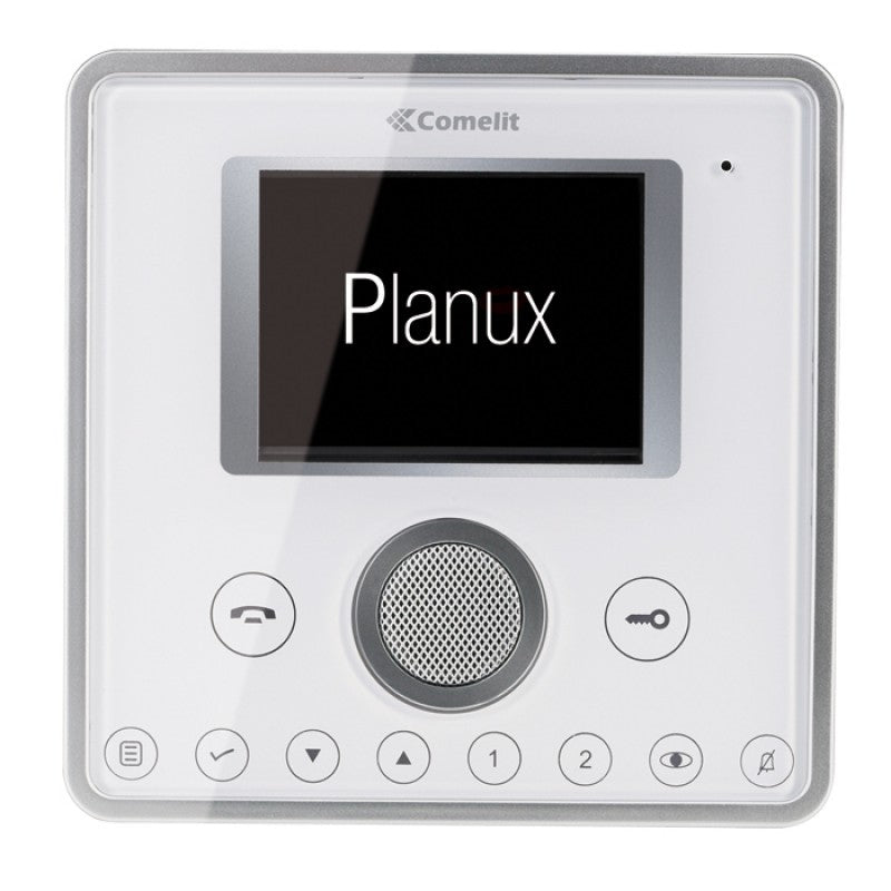 Comelit 6202HW | Planux Series VIP System Hands-free Color Monitor White
