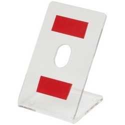 Comelit CDSK | Monitor Stand, Desk Mount, Plexiglass, For 700 M/H Series