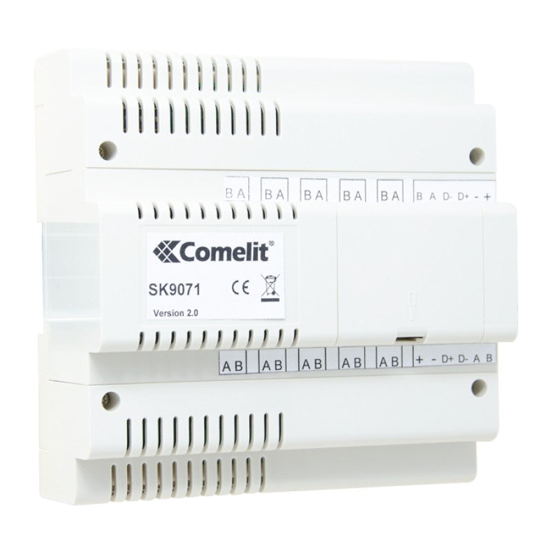 Comelit SK9071 | Simplekey Elevator Lift Controller 10 Relays Box Requires Power 1200UL (SK)or 1443 (VIP)