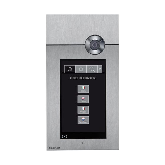 Comelit 3453S | Stainless Steel Sbc 316 Touch A/V Entrance Panel