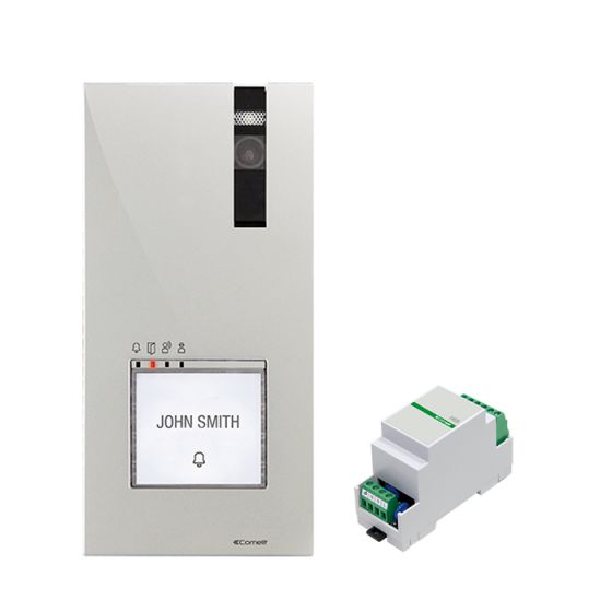 Comelit EX-DSQE | Doorbell (Mechanical) Camera Add-on With Switcher (1405) HFX-7000 / 9000 Series