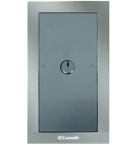Comelit PTT-PF | PTT Flush Mount Module For Powercom Entrance Panel 2 Module Includes PTT, Bracket And Flush Mount Bracket
