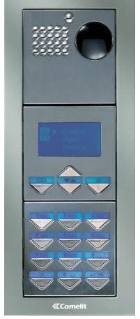 Comelit PVDS, Powercom Video Surface Mount Digital Keypad with Name Directory Entry Panel Kit
