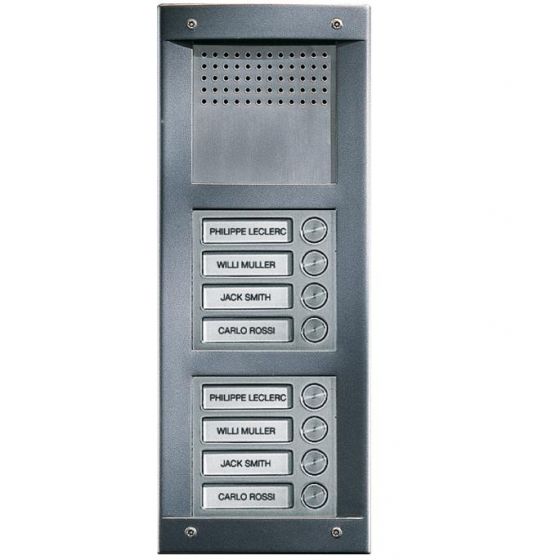 Comelit VA8S | EZ-Pack Audio Entry Panel Kit (Surface) 10 Button Vandalcom Series For SimpleBus