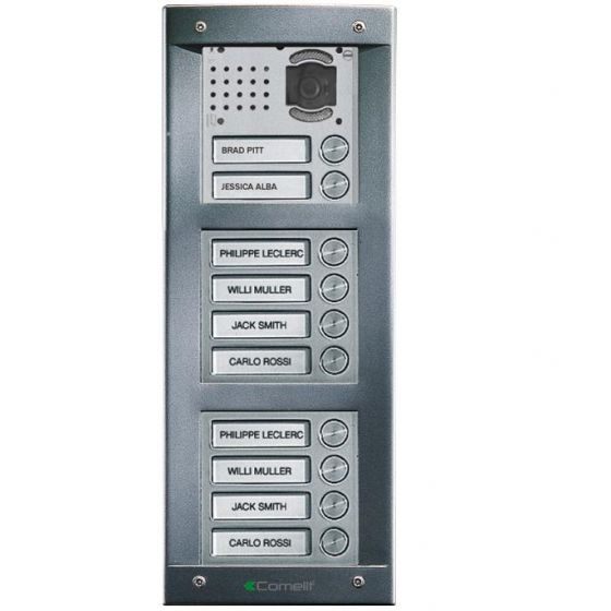 Comelit VV10S | EZ-Pack A/V Entry Panel Kit (Surface) 10 Button Vandalcom Series For SimpleBus