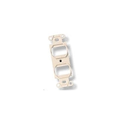 CommScope 1339120-1 | 4-Port Flush Mt Unloaded Strap 106 Style Accepts SL Series Inserts Almond