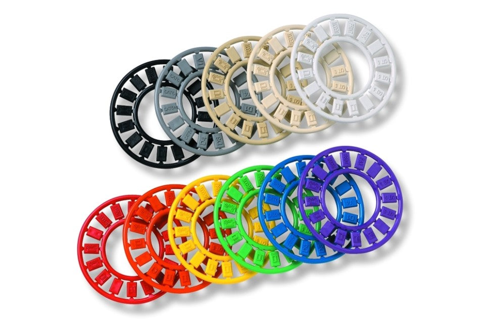 CommScope 1375092-2 | Icon Wheel, Data, Voice, Red, 10 Pcs