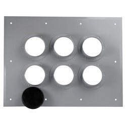 CommScope 204673-6 | 6 Port Entrance Panel, 2 x 3
