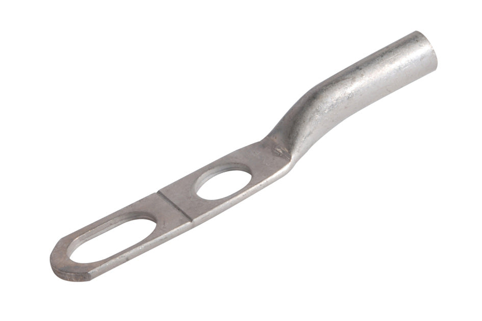 CommScope 245529-10 | Universal Grounding Lugs, Two-Hole For 6 Awg (7 Strand) Cable, 4.65Mm To 5.1Mm Bundled Strand